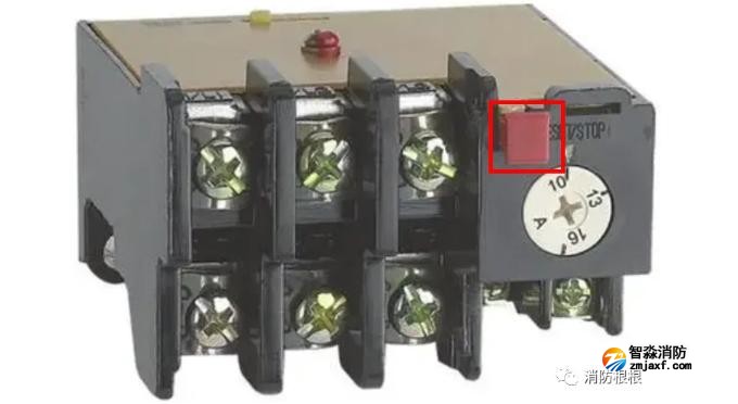 操作热继电器进行切换泵