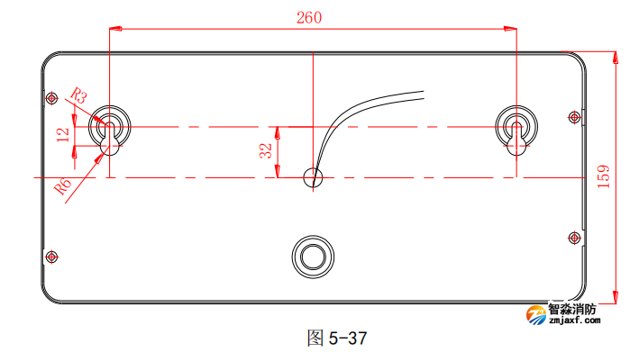 海湾GST-LD-8335H手动自动状态指示灯安装图 海湾GST-LD-8335H手动自动状态指示灯安装图