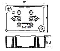 B-9310模块后备盒